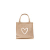 Mini Juteshopper "Herz"