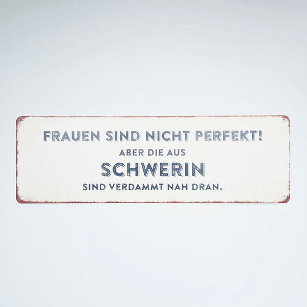 Metallschild FRAUEN AUS SCHWERIN