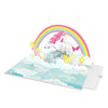 Einhorn mit Regenbogen Pop-Up