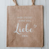 Juteshopper "Hier steckt Liebe drin"