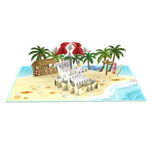Strandurlaub Pop-Up