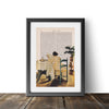 At Breakfast - Laurits Andersen Ring - Vintage Book Page Art Print