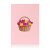 Bunter Tulpenkorb Pop-Up