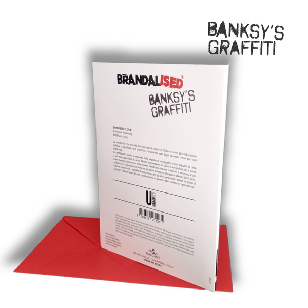 Banksy Greeting Card - Kids on Guns Hill