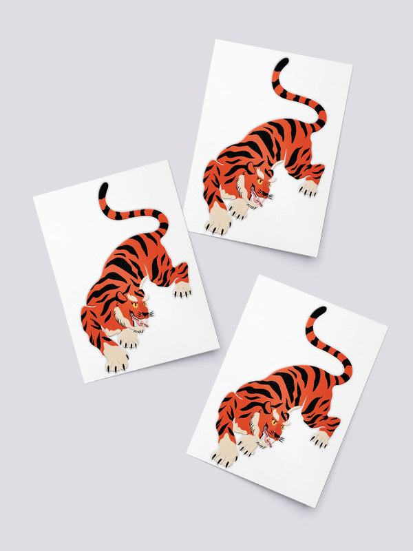 Fake Tattoo Tiger