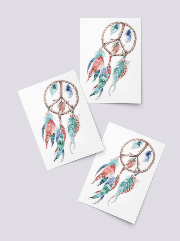 Fake Tattoo Traumfänger