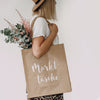 Markttasche aus Jute